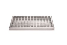 Tropfblech, Abtropfblech, Tropfschale - Edelstahl, 400 x 220 x 20 mm