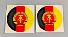 2 Hoheitszeichen Emblem DDR Original, NVA,  Abziehbild
