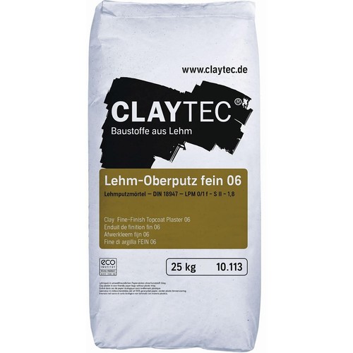 Claytec lehm oberputz - claytec,