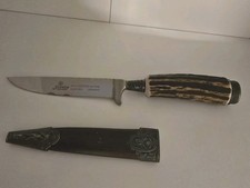 Hubertus Solingen Jagdmesser Hirschhorn