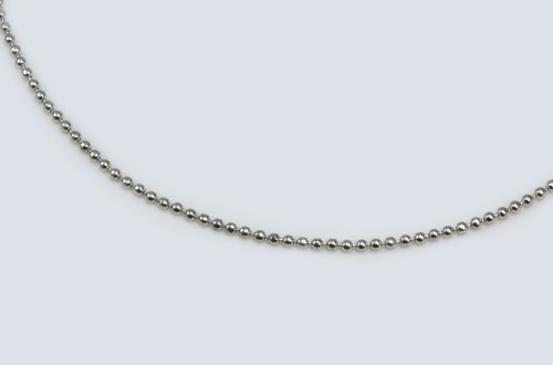 Kugelkette aus kupfer 2mm - aus,