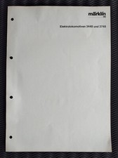 #MEX 150 Märklin Explosionszeichnung/Ersatzteilliste original 3448, 3748