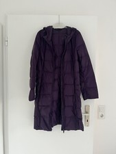 Echte Daunen Daunenjacke gefüttert Daunenmantel warmer Mantel lila edc by esprit
