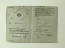 Lescha Dokumente Betonmischer Beton Mörtel Typ ZW 100 Mischer Papiere Datenblatt