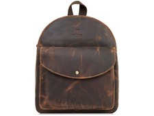 Damen Rucksack Vintage Braun