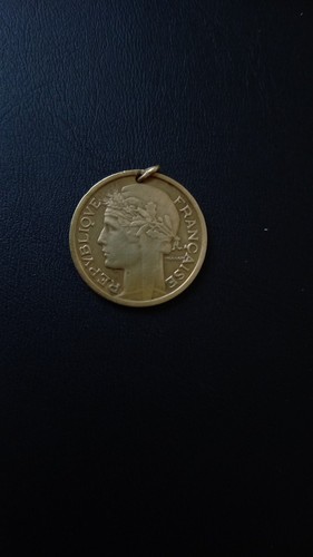 Münzanhänger franc 1938 - 1, franc,