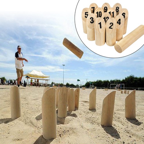 Nummern kubb holzfäller spiel - kubb,