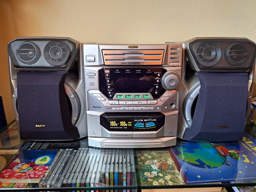 Sanyo kompakt stereoanlage - sanyo, kompakt-stereoanlage