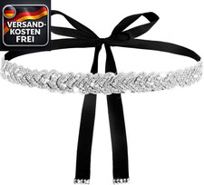 Strass Gürtel Damen silber