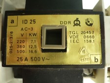 Schaltschütz Luftschütz