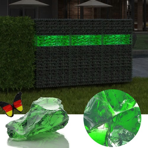 Vidaxl gabionensteine glas - gabionensteine,