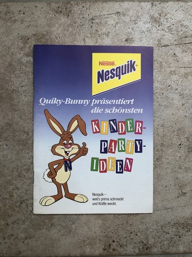 Seltene werbung nesquik - nesquik, quicky