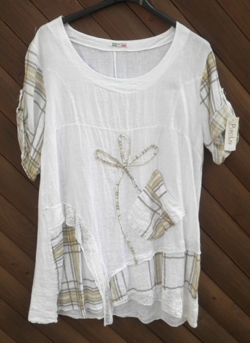 Kleid tunika leinen von - von, "