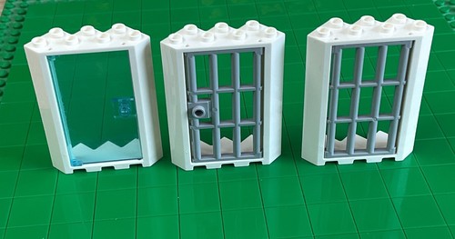 Lego tür fenster ecke 4x4x6 - lego,