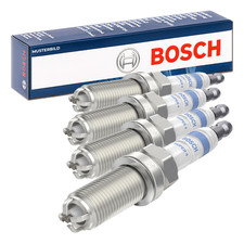 4x BOSCH Zündkerze Super 4 Serien für VW Golf IV Schrägheck (1J1) POLO (9N)