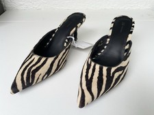 Lederne Mules Pumps Mit Absatz