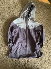 ?Finkid Sweatjacke Kinder Blau Größe 120-130 Unisex Pullover Kapuze?