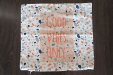 Mömax Terrazzo ★ Kissenbezug ★ Good Vibes Only ★ Gr. 45 x 45 cm