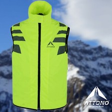 Fahrradweste Fahrrad Jogging Motorrad reflektierende Weste Neon Warnweste ATTONO