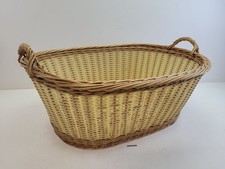 ovaler Wäschekorb Korb Weide