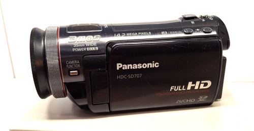 Panasonic camcorder hdc - camcorder, hdc-sd707