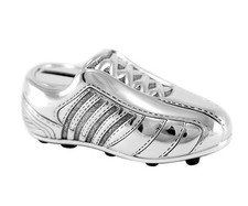 Kinderspardose Fußballschuh Sparschwein Sneaker Fußballteppen Sparbüchse Gravur