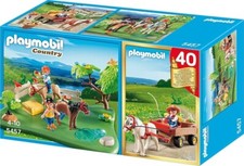 Playmobil Country Jubiläums-KompaktSet Ponykoppel + Ponywagen 5457 Neu & OVP