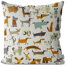 Hunderassen Party Kissenhülle