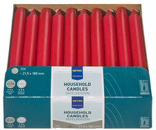 30 Kerzen Bordeaux Rote