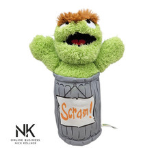 Plüsch Oscar aus der Tonne - Scram - Sesamstraße Stofftier ca.30cm