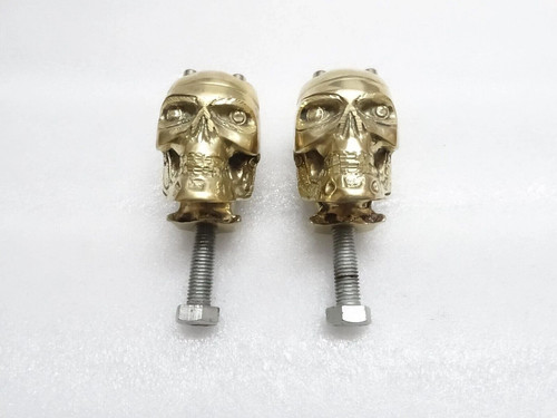Skull custom brass old - custom,