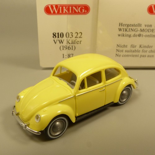 Wiking 8100322 vw käfer - wiking, 1:87