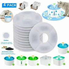 12stk Filter für Haustierbrunnen Katzen Trinkbrunnen Wasserspender Ersatzfilter
