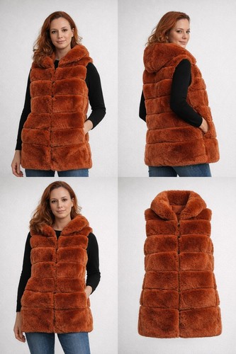 Premium damen fellweste - premium,
