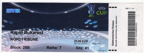 Ticket hamburger rapid - ticket,