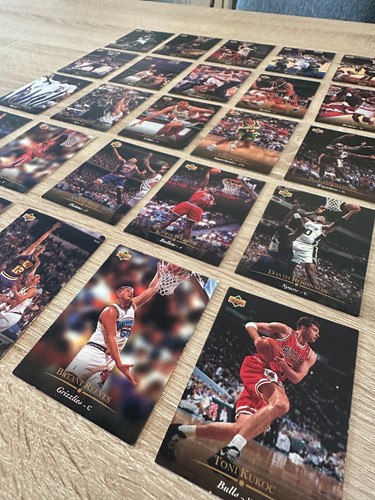 Upper deck basketball trading - upper,