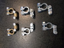 Batterieklemmen Klemmen SET + - Batterie Pol Polklemmen Autobatterie Plus Minus