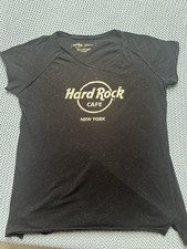 T- Shirt TOP Hard Rock Café „New York „ Gr.L schwarz ,Damen
