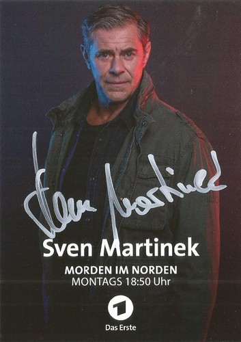 Autogrammkarte sven martinek - autogrammkarte, "sven