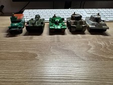 5 Matchbox Battle Kings Militärfahrzeuge guter Zustand 1:87