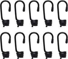 10pcs Spiral Hooks, Metal