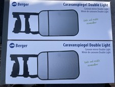 Caravanspiegel universal Zusatzspiegel Wohnwagen Spiegel Berger Camping