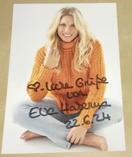 Eva Habermann Original Signierte Autogrammkarte Autogramm Karte Model TV #11