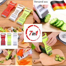 7-in-1 Multifunktions-Schäler Küchenschäler Gemüsereibe Sparschäler Küchenreibe