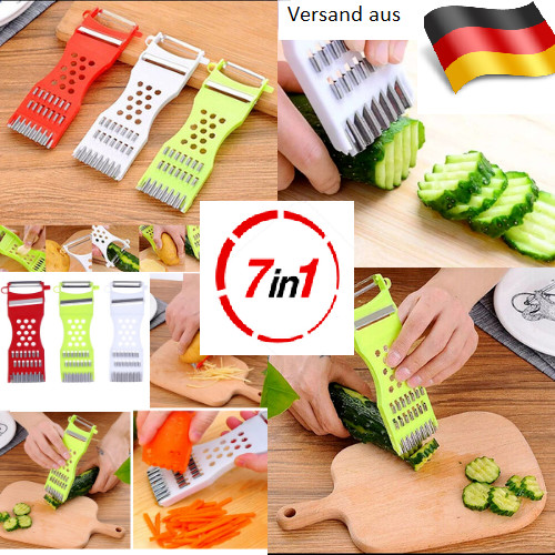 Multifunktions schäler - 7-in-1, multifunktions-schäler