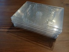DVD Hüllen | 5 Stück | Durchsichtig | Groß | Gebraucht