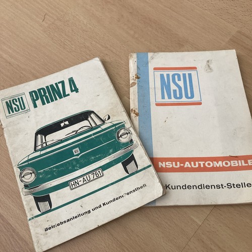 Nsu prinz betriebsanleitung - nsu,