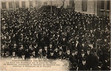 CPA PARIS Demonstration der