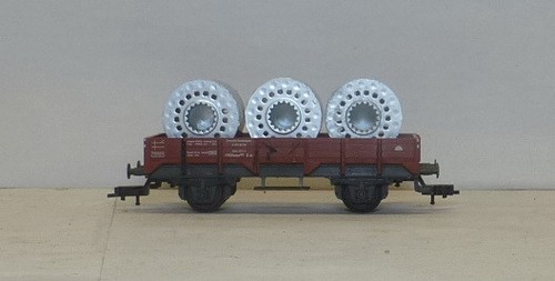 Fleischmann niederbordwagen - fleischmann,