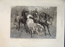 Original alter antiker Druck